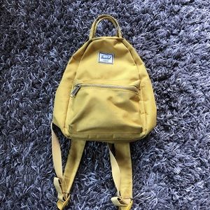 Herschel supply co. Yellow backpack